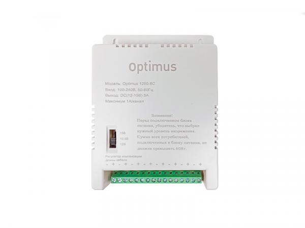 Блок питания Optimus 1250-8C - картинка 1