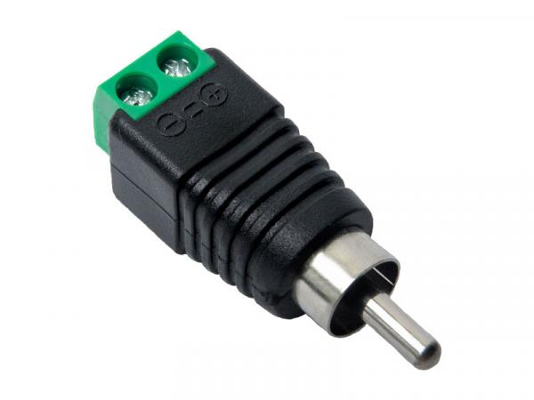 Разъем RCA Optimus штекер с клеммной колодкой_v.1 (20шт) - картинка 1