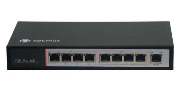 Optimus UM1-E9/8P Коммутатор PoE - картинка 1